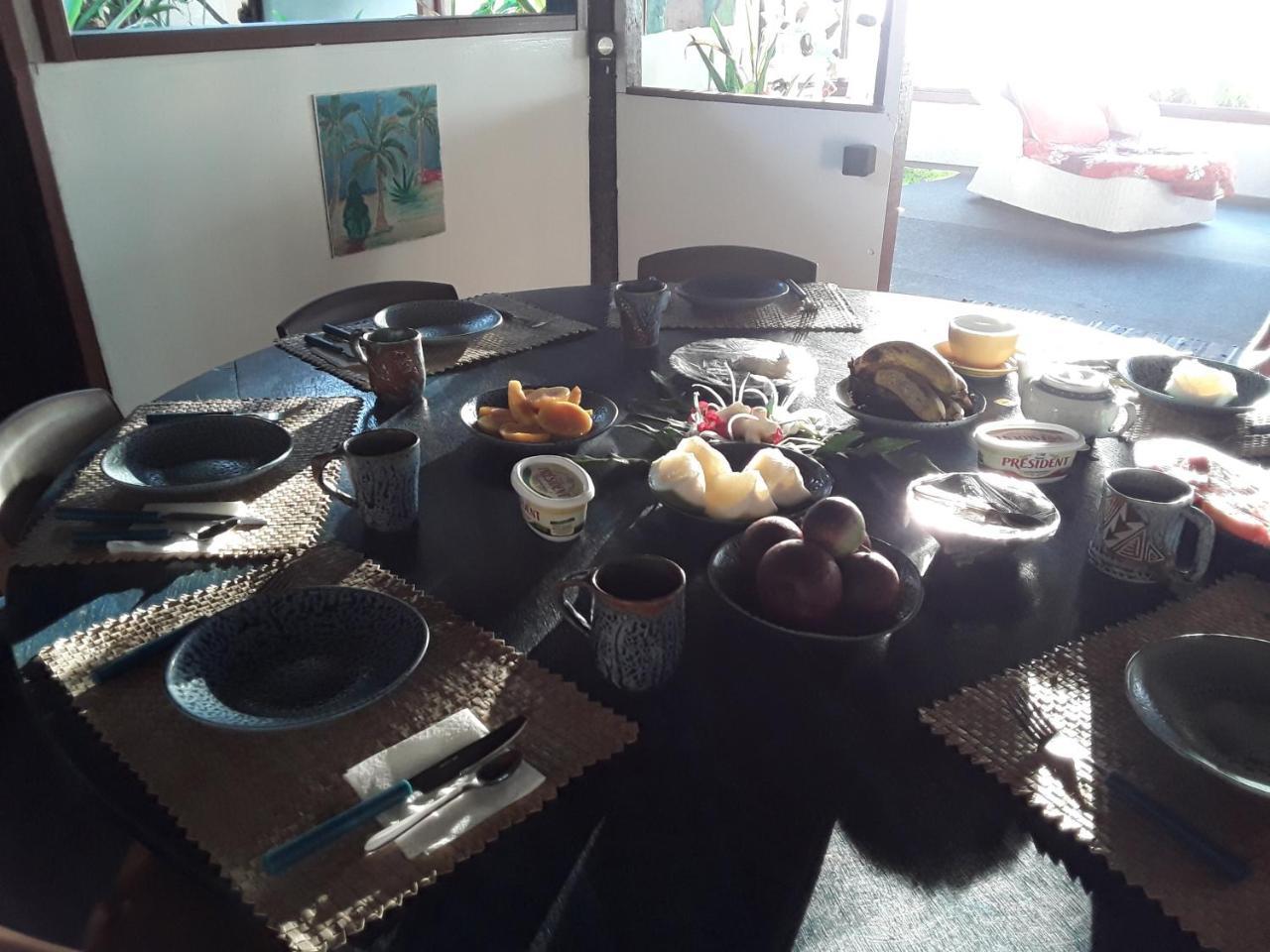 Tifaifai Et Cafe Huahine Bed & Breakfast Fare Dış mekan fotoğraf